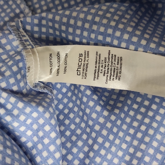 Blue Square Shirt - Picture 4 of 12